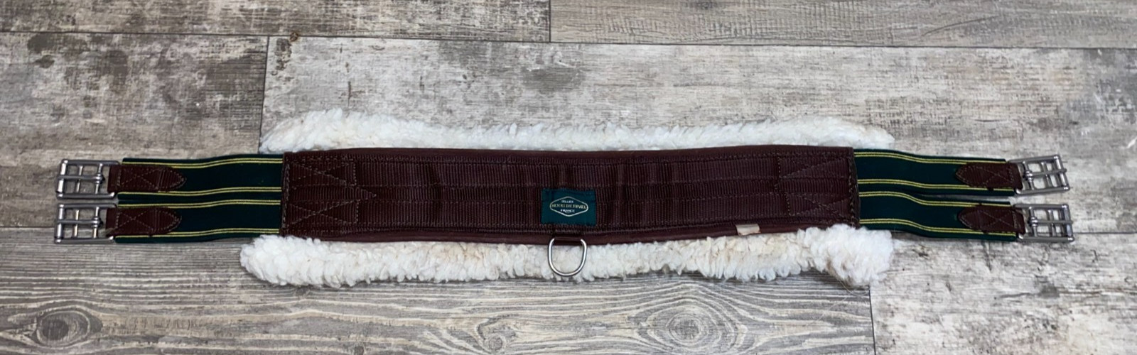 36'' HENRI DE RIVEL FLEECE ENGLISH GIRTH