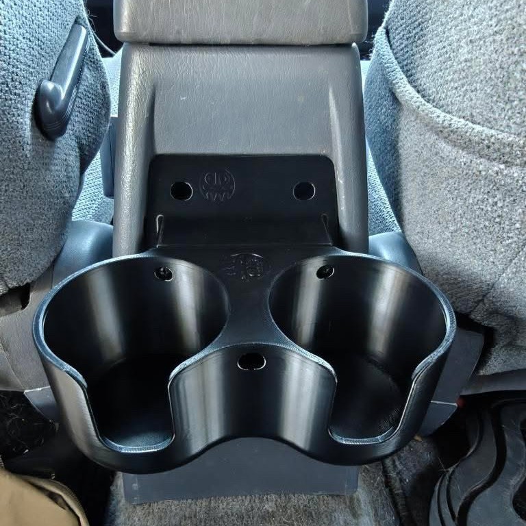 Cup holder upgrade for 1996-2002 Toyota 4Runner rear center console fits Corolla