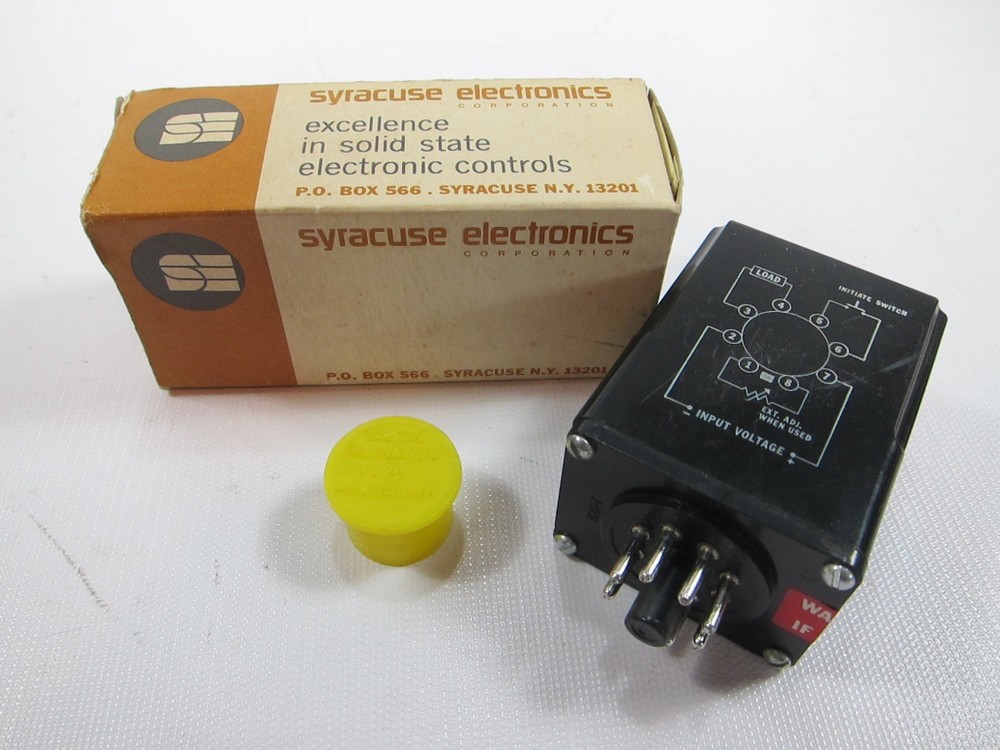 New Syracuse Electronics DDS-02617 Time Delay Relay