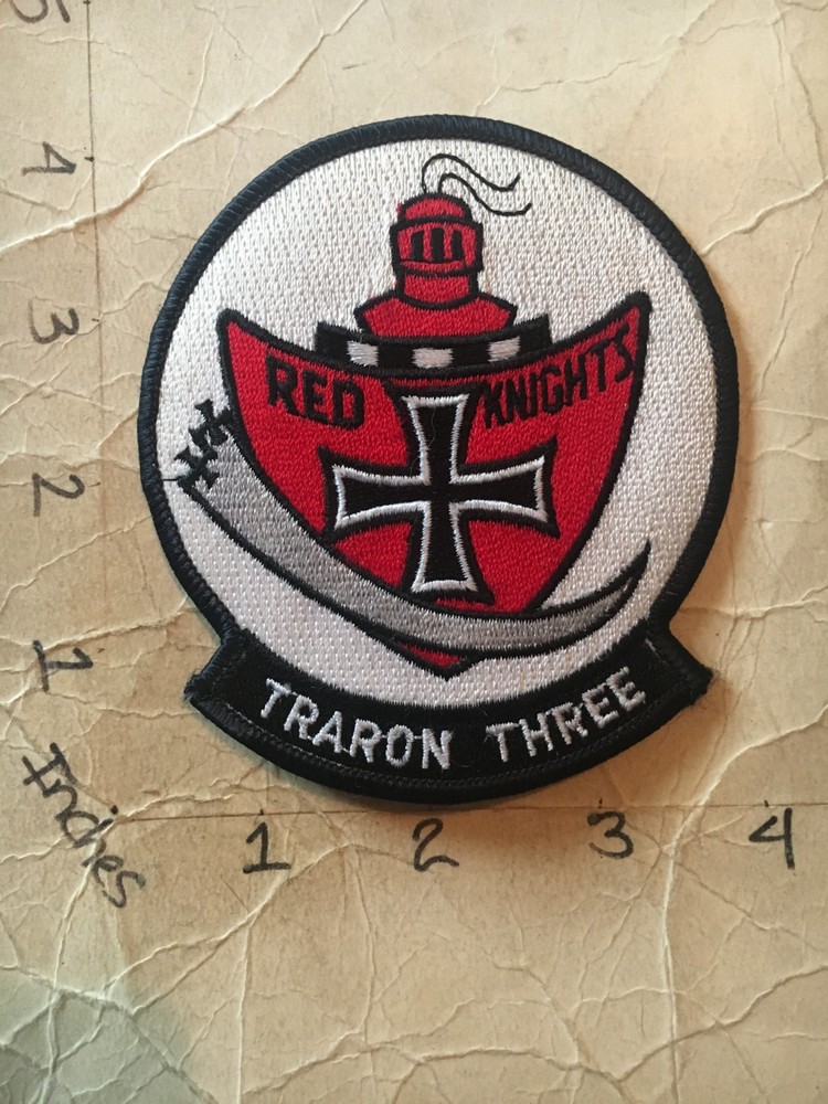 US NAVY Traron Three Squadron Patch 7/7/25