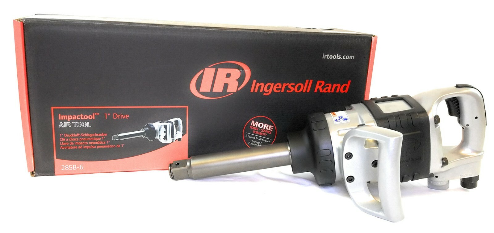Ingersoll Rand 285B-6 Heavy Duty 1" Pneumatic Impact Wrench w/6" Anvil,