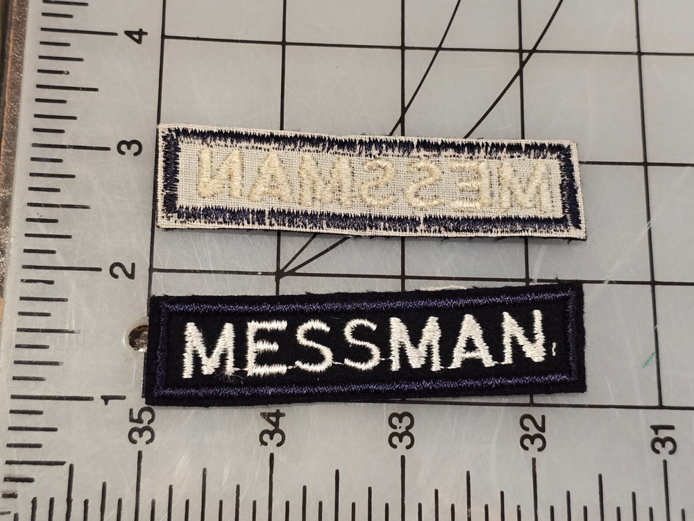 Original Patch Messman Tab Cut Edge 3080