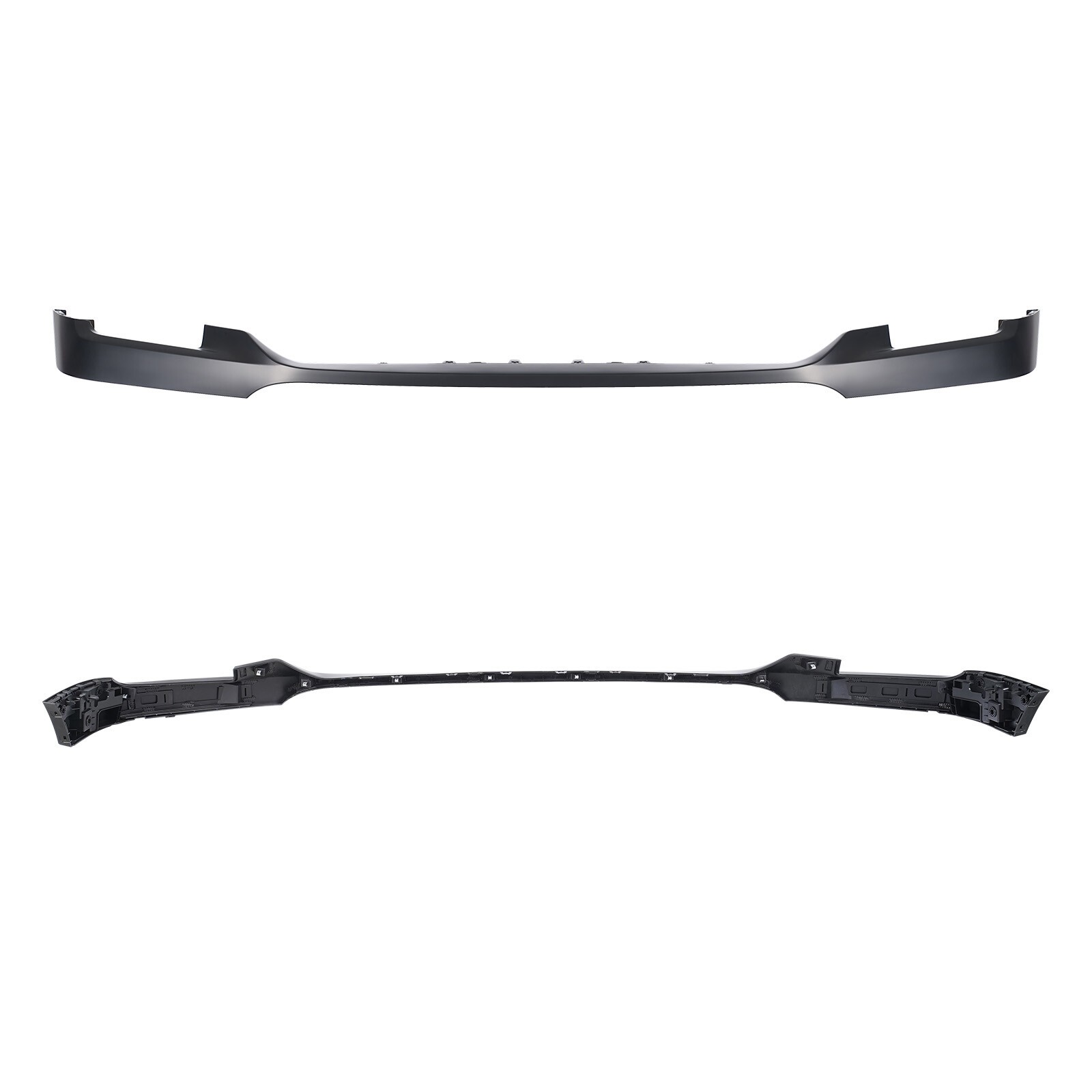 Front Bumper Cover Upper Molding Trim For 2021 2022 2023 Ford F-150 Primed Black