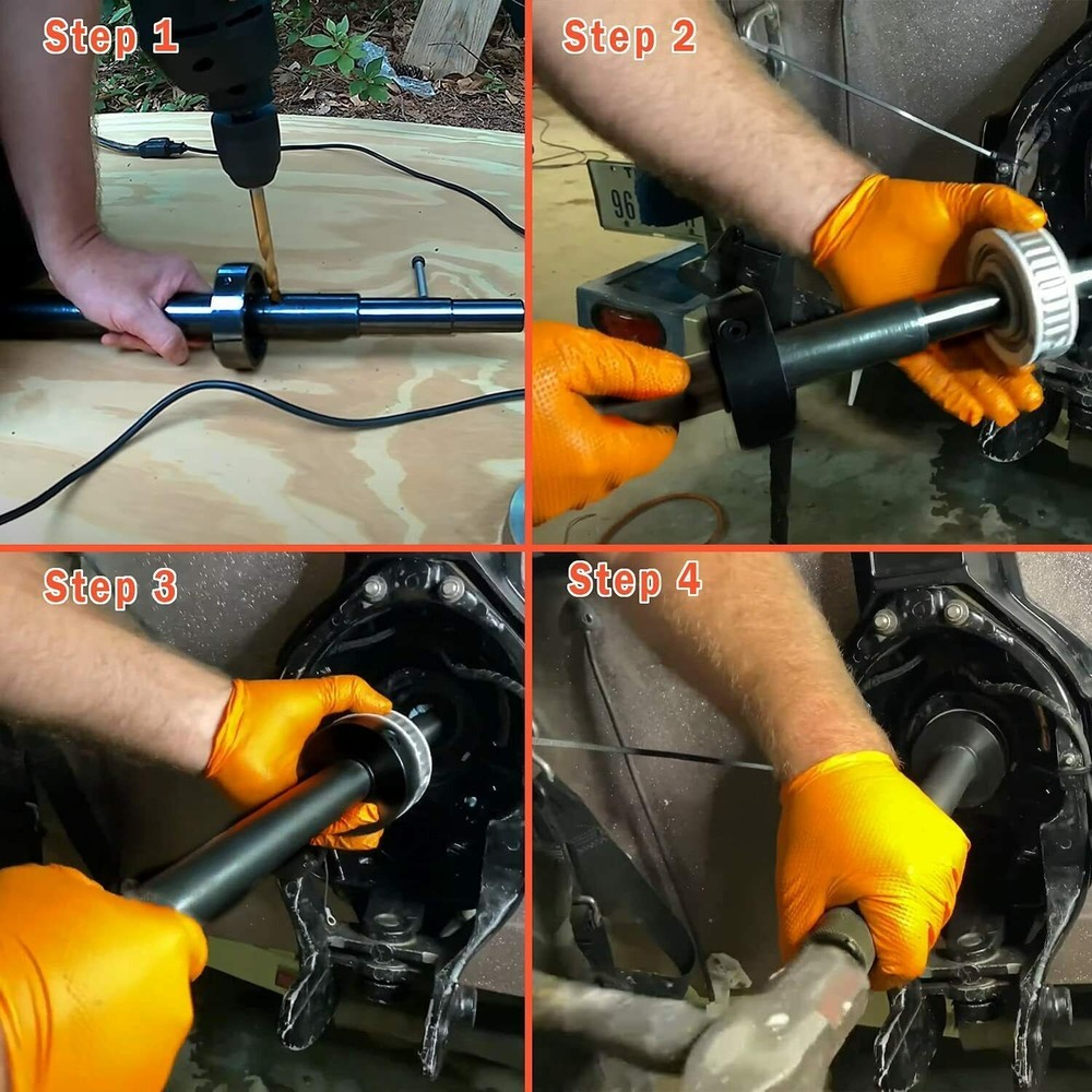 Gimbal Bearing Puller Alignment Tool & Hinge Pin Tool For Mercruiser Alpha Bravo