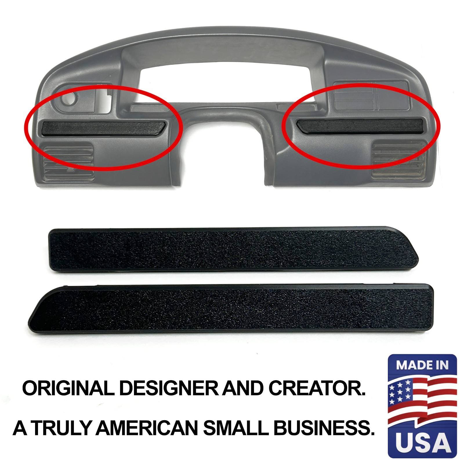 Dash panel trim bezel inserts For 1992-1996 F150 F250 F-150 Bronco (ORIGINAL)