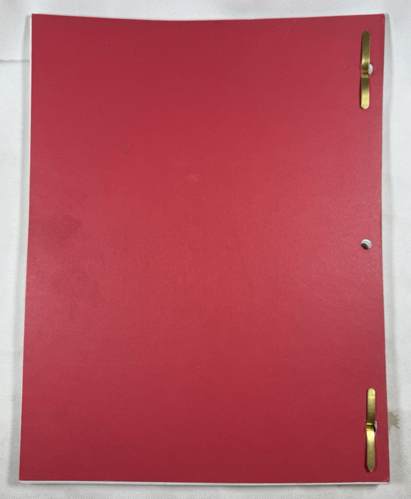 STAR TREK THE NEXT GENERATION Original FINAL DRAFT Script "The Outcast" 1992