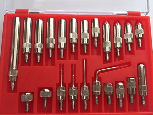 22 Piece Dial & Electronic Indicator Point Set-inch Thread 4-48