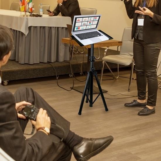 Pyle Multi-Function Laptop/Device/Music Note Presentation Stand PLPTS7