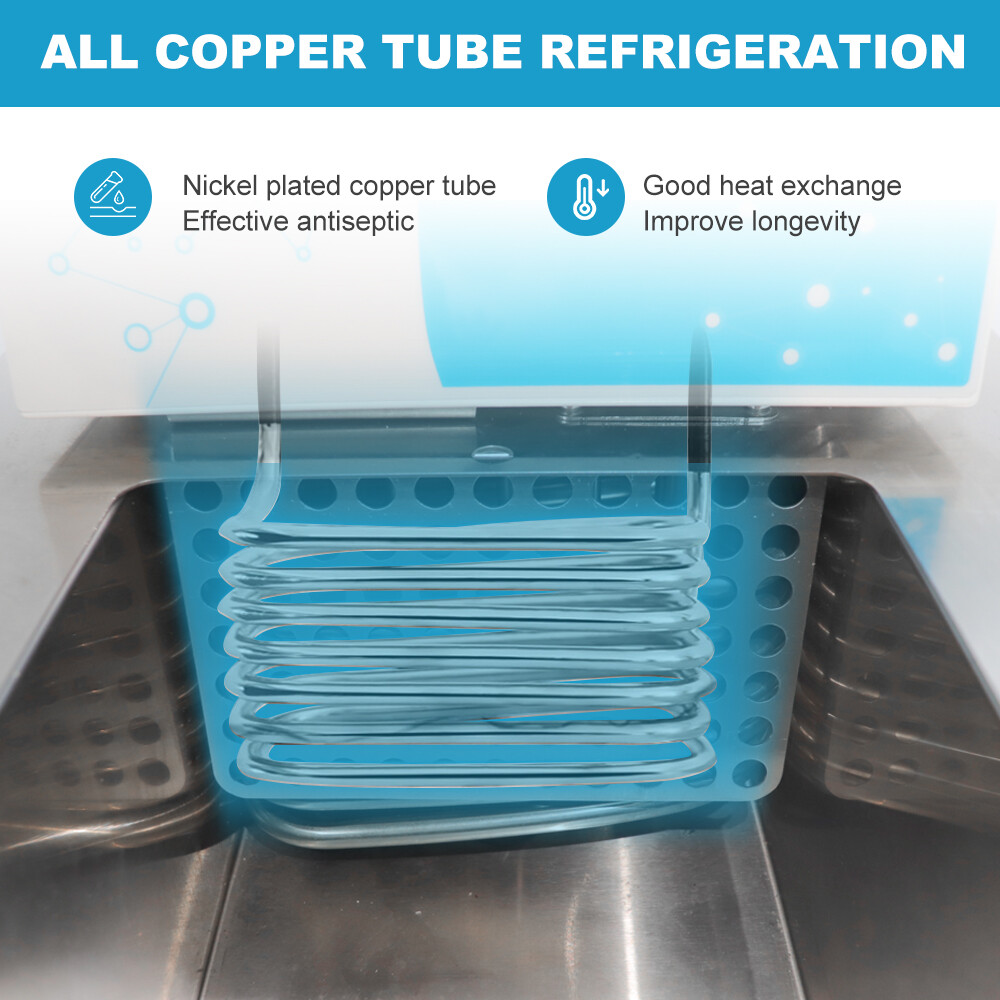 -30℃ to 100℃ 6L Lab Recirculating Chiller Heating And Cooling Circulator Bath