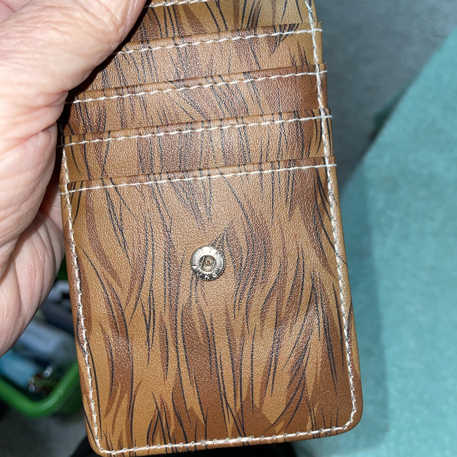 Disney Buckle Down Cardholder Chewbacca Star Wars New With Tags