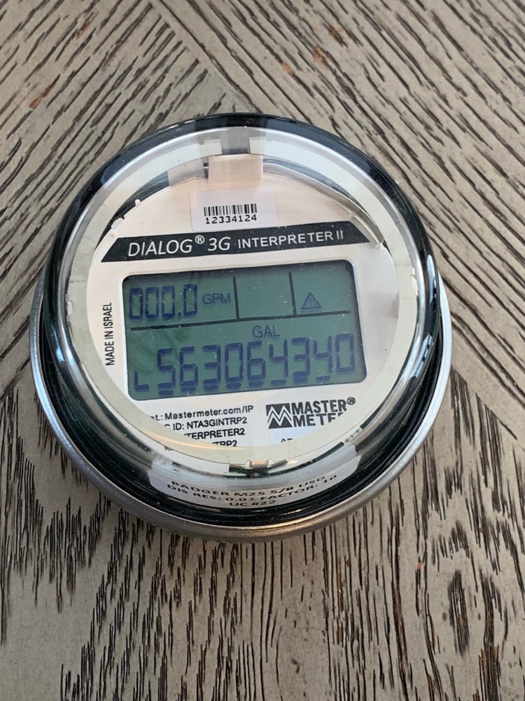 Master Meter 5/8" DIALOG 3G Interpreter 2, Interpreter II