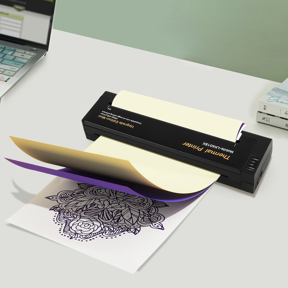 A4 Printer Portable Tabletop Thermal Printer Electric Printing Transfer Machine