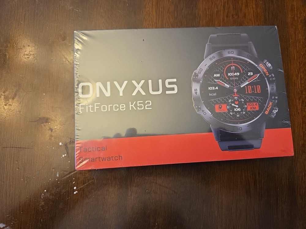 ONYXUS FitForce K52 TACTICAL SMARTWATCH condition: SEALED