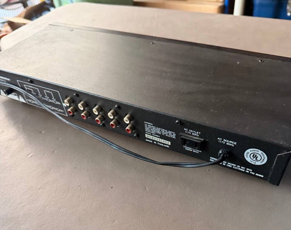 AudioSource EQ Eight Series II Graphic Equalizer with Spectrum Analyzer
