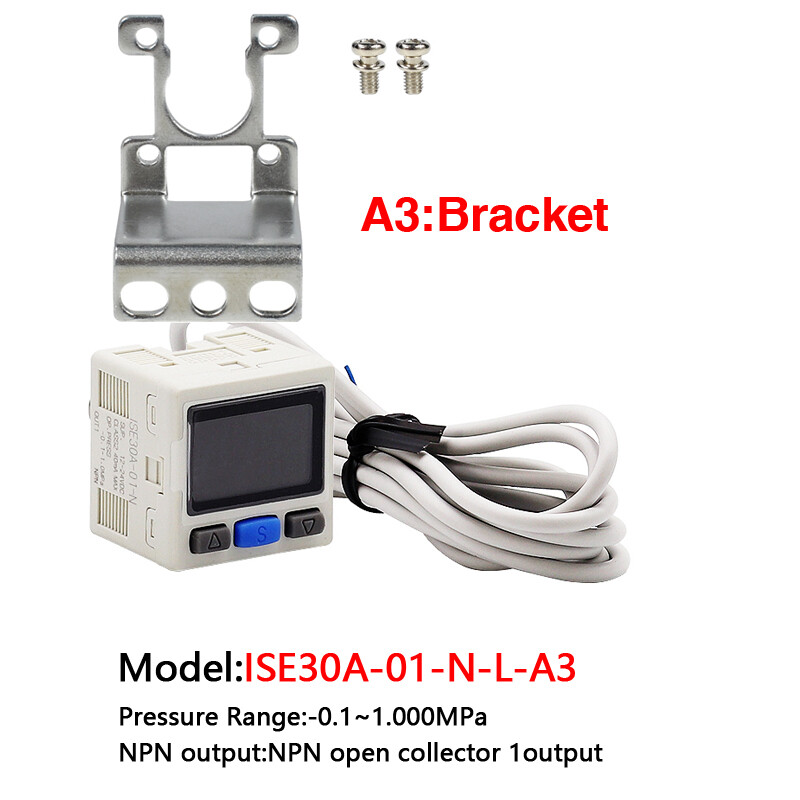 ISE30A-01-N-L-A3 Pneumatic High-Precision Digital Pressure Switch Air Processor