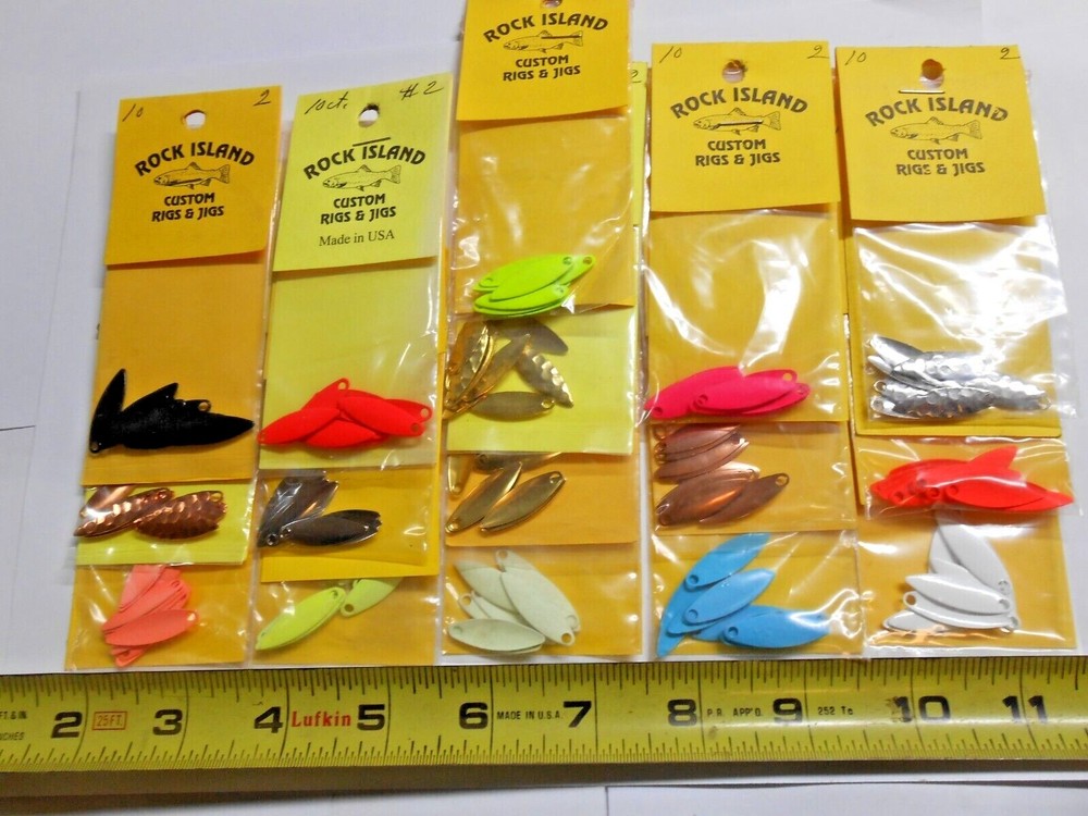 Willow Leaf 10 ct Spinner Blades  # 2