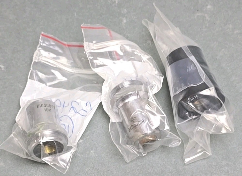 LOT Microscope Parts- Random Grab Bag