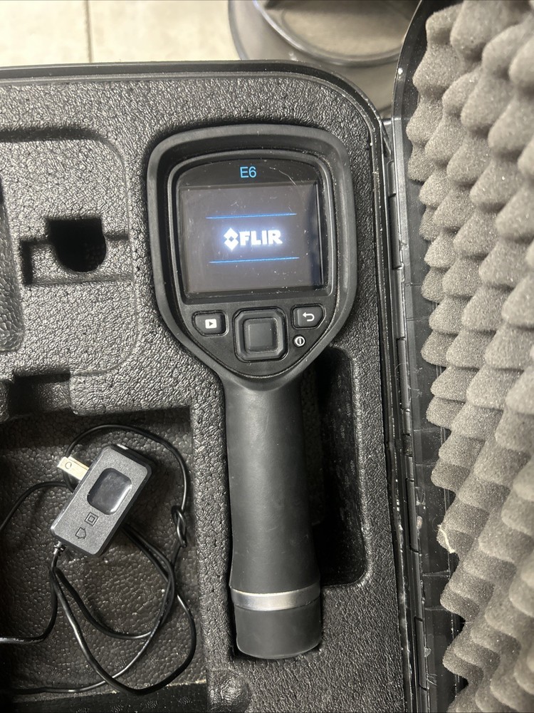 Flir E6 Thermal Imaging Camera With Case & Charger