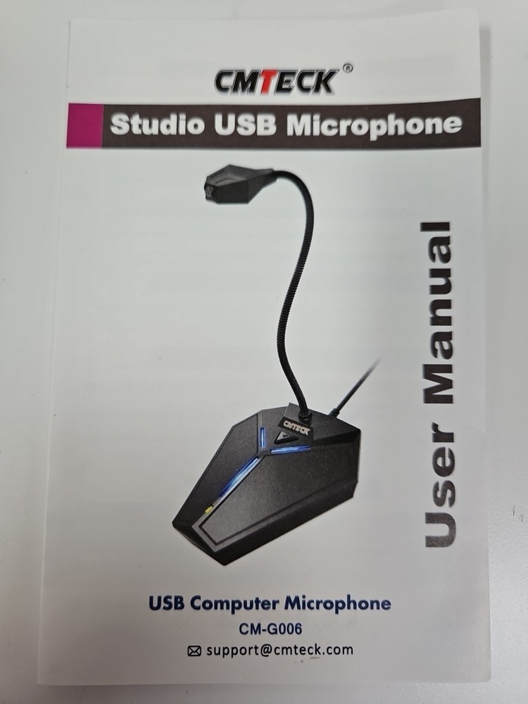 Studio USB Microphone Desktop Condenser Computer Laptop Microphone CM-G006
