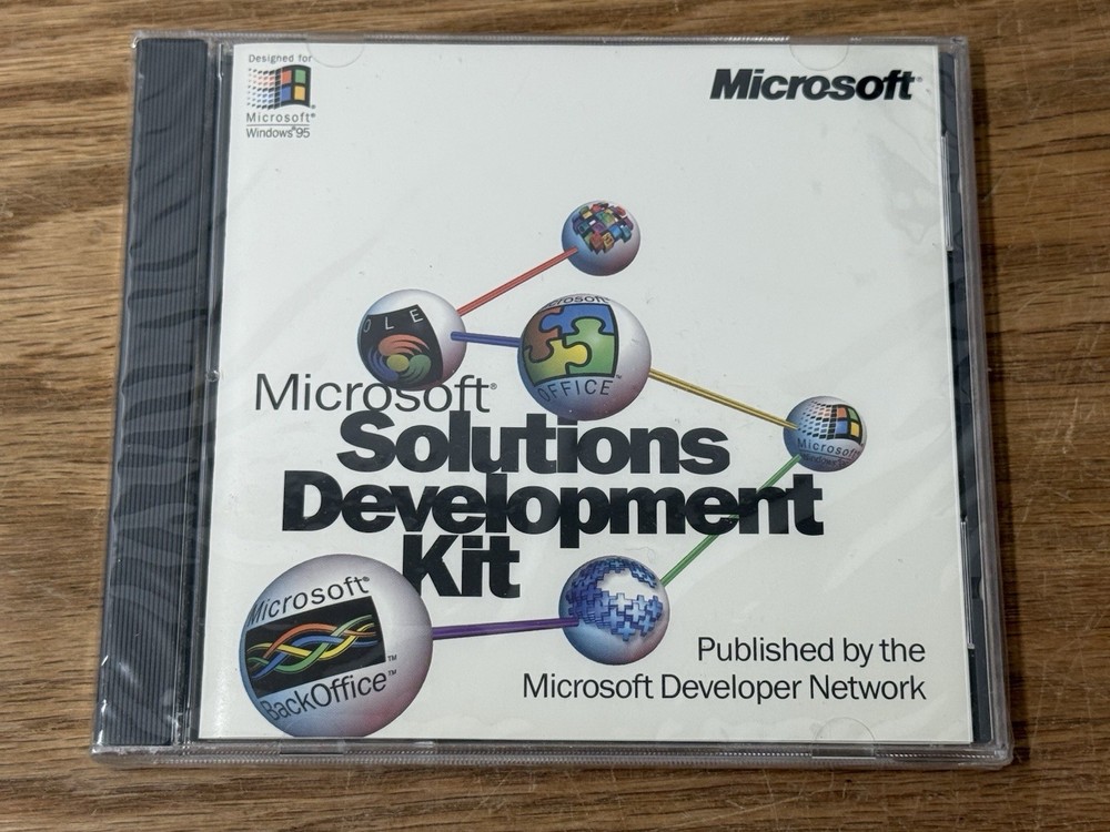 NEW SEALED Microsoft Solutions Development Kit PC CD-ROM Software Network