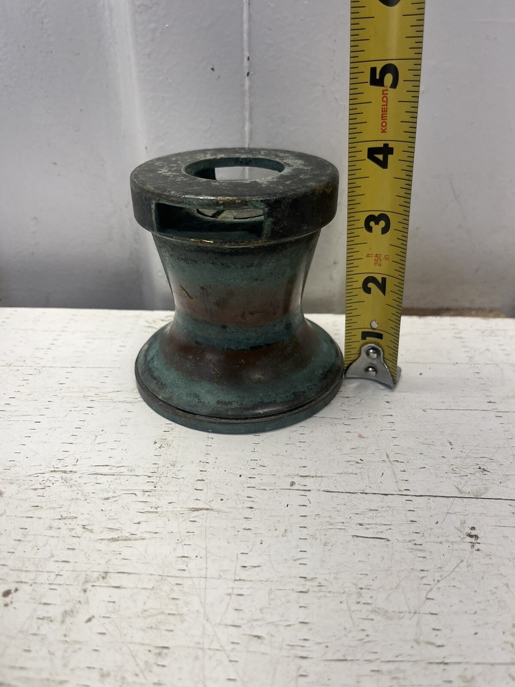 Vintage Small Bronze Sailboat Winch