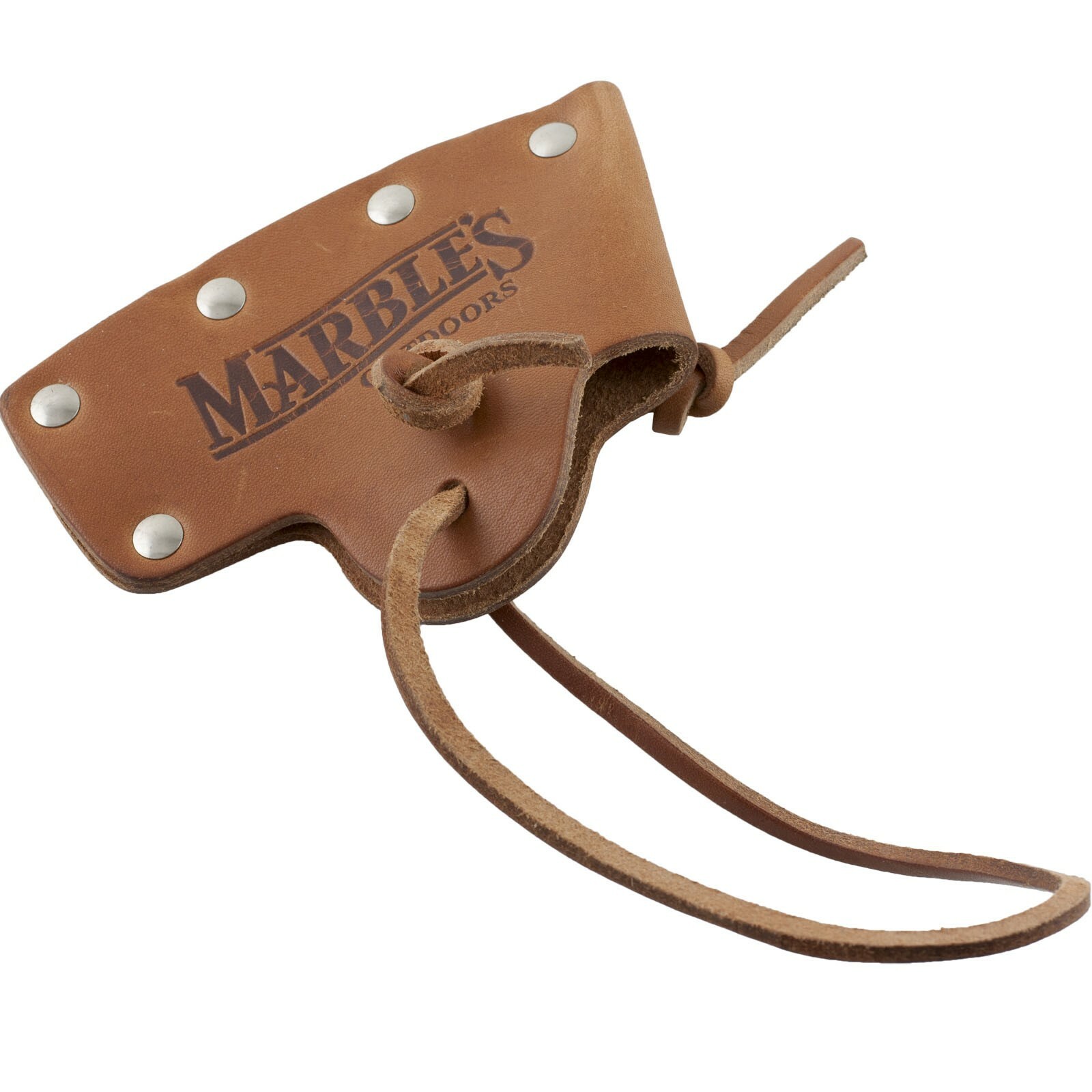 Marbles No. 10 Axe Brown Leather Axe Hatchet Blade Cover Sheath