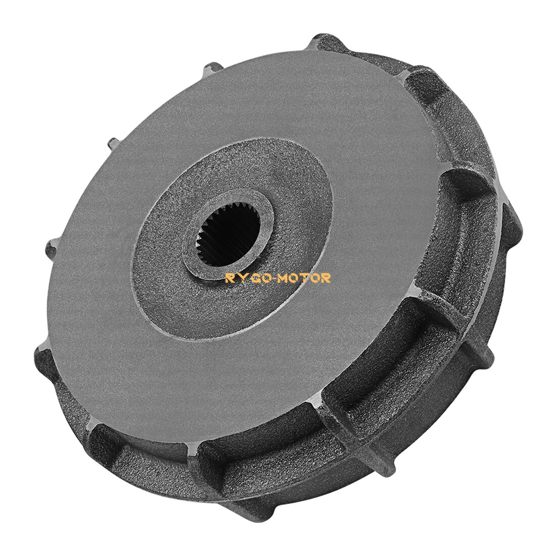 Rear Brake Drum Cover Hub Shoes Set for Honda Rancher 420 TRX420 4x4 2014-2024