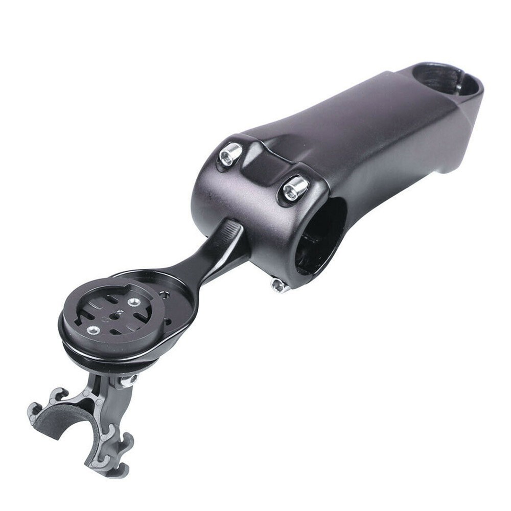 Black Bicycle Odometer Mount for Garmin Replaceable Base Easy to Install