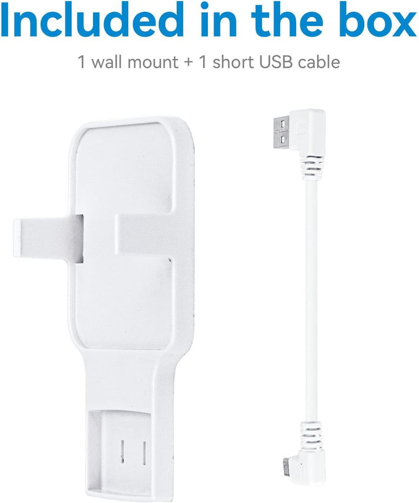 Wall Mount Bracket - Blink Sync Module 2 with Short Cable for Outdoor Cameras