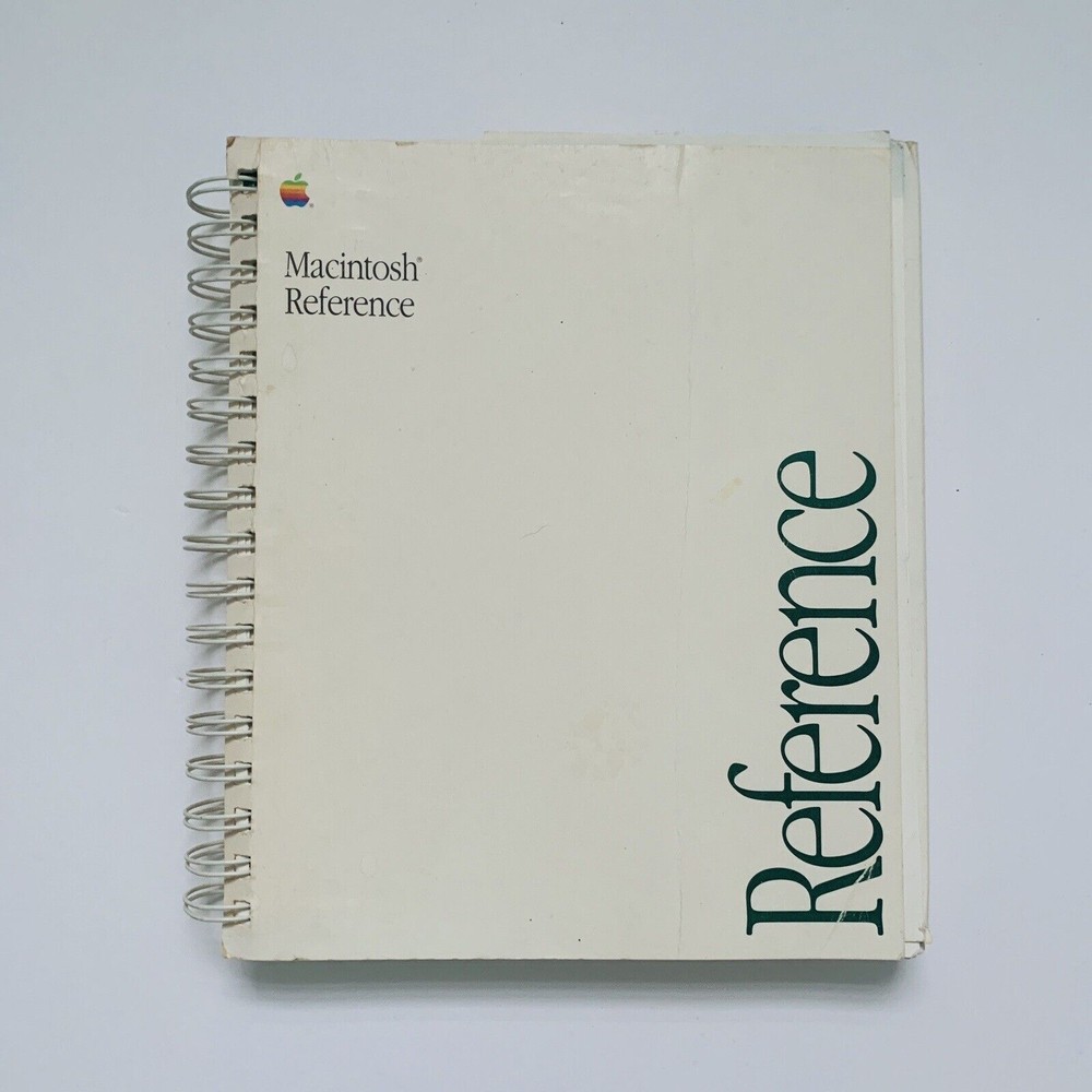 Apple Macintosh Reference Manual VTG 1990