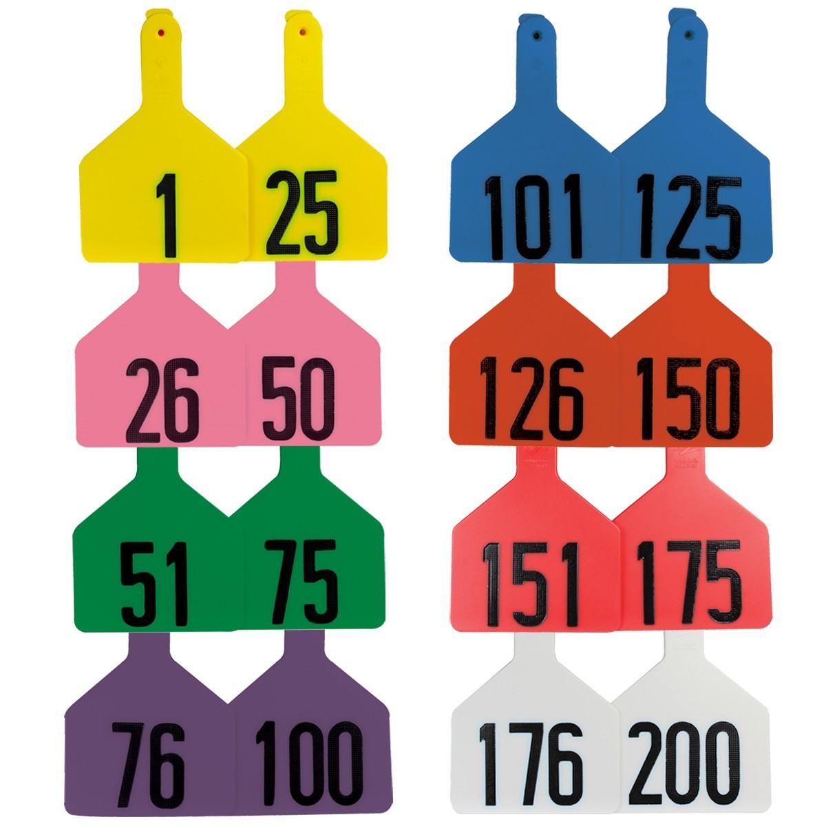 Z Tags Cow Tags No-Snag-Tag NOS Various Colors/Numbering Available