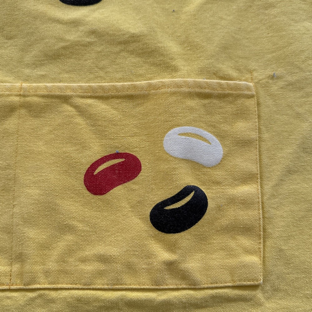 Original Jelly Belly yellow apron