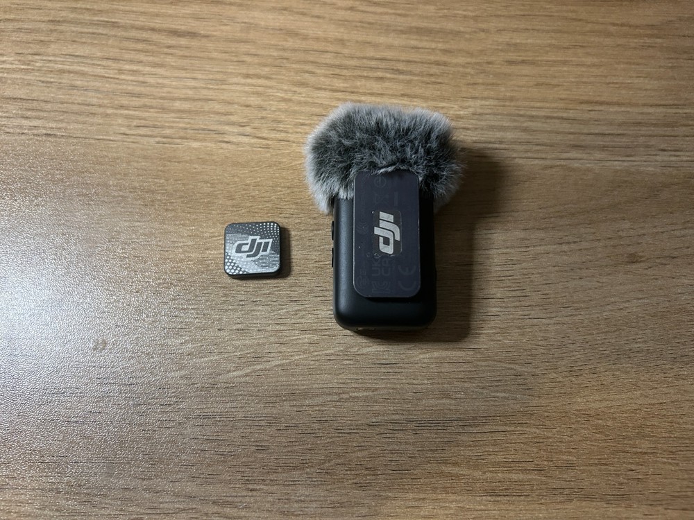 DJI Mic 2 Wireless Microphone Shadow Black