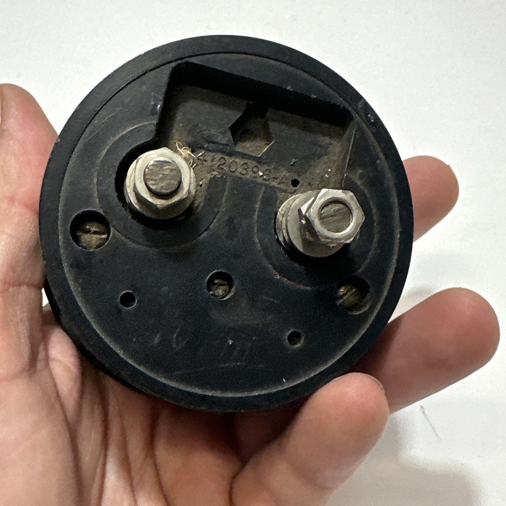 General Electric Type D0-40 Model 8D0 Cycles Per Sec Panel Meter