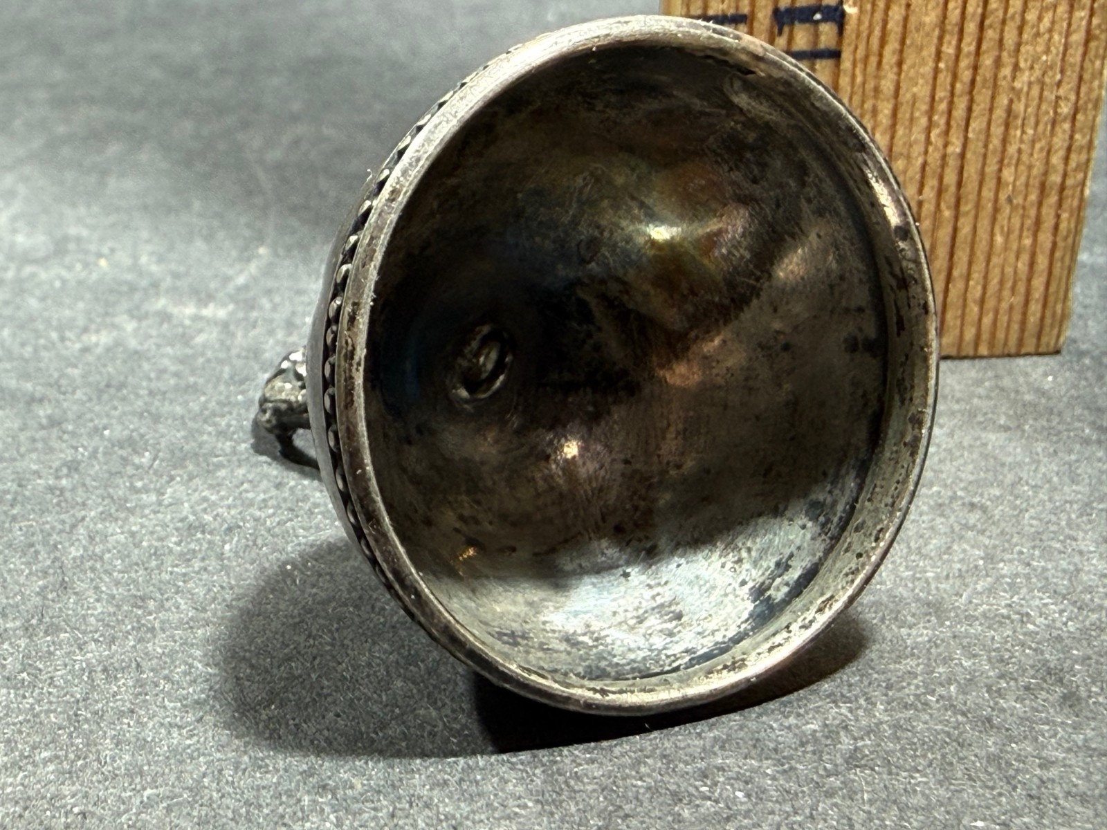 Antique Sterling Silver Table Dinner Bell - EB&H Late 1800's Early 1900's