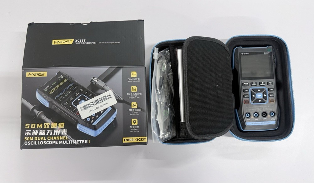 FNIRSI 2C23T Handheld Digital Oscilloscope Multimeter/Function Signal Generator