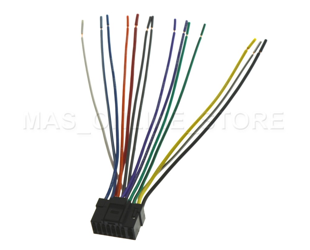 WIRE HARNESS FOR ALPINE CDA-9813 CDA9813 *PAY TODAY SHIPS TODAY*