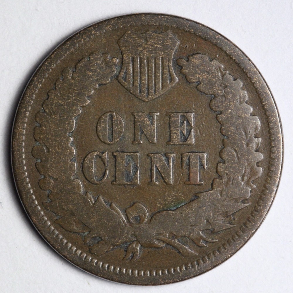 1874 Indian Head Cent Penny FINE E119 WACM