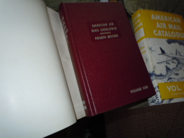 AMERICAN AIRMAIL CATALOGUE Volume 1 & 2 Both 4th editions. HC/DJ