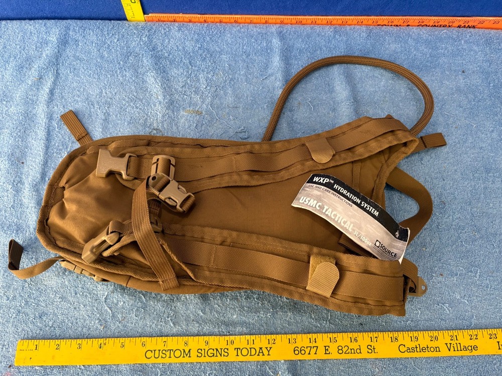 Source Vagabond WXP USMC Tactical Hydration System Pack Backpack 3L 100oz Coyote