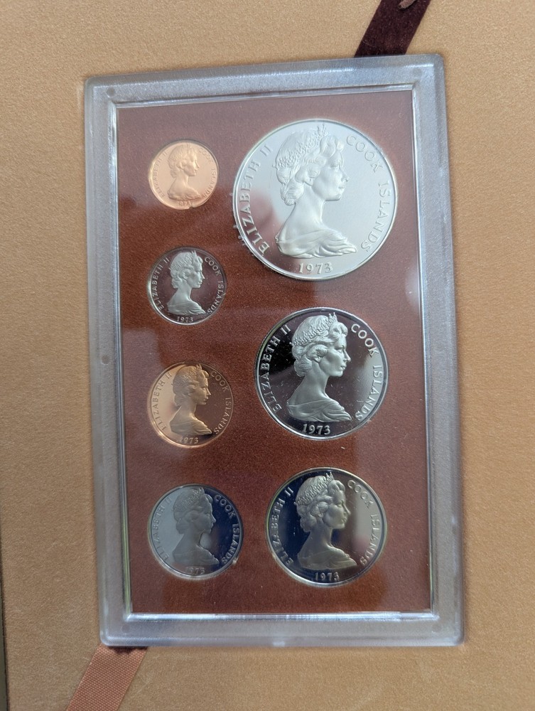 1973 COOK ISLANDS Coins
