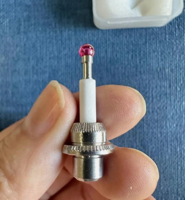 Machine Touch Probe Stylus M3 4mm Ruby Ball Ceramic stem For 3D Sensor 80.362.00