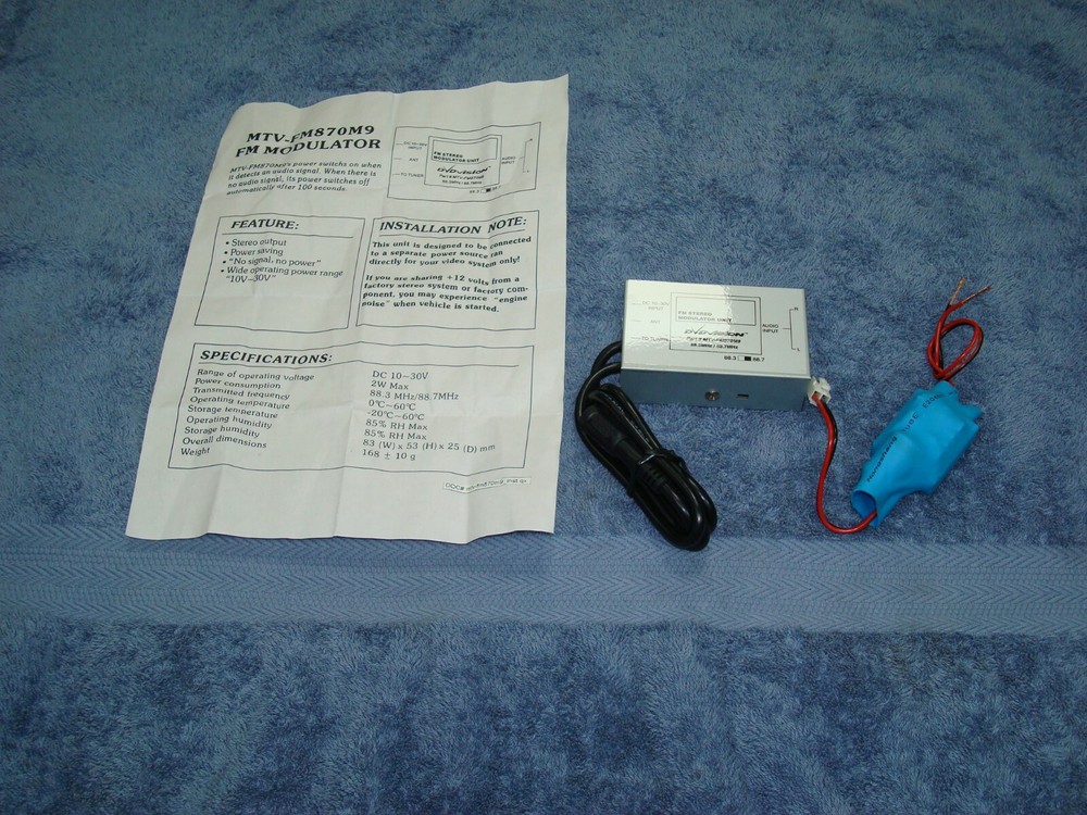 Micro FM Modulator with Noise Filter