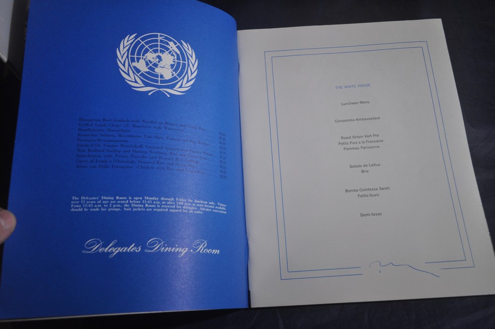 1962 *FIRST* Menu Manhattan Magazine *MAXIMS*