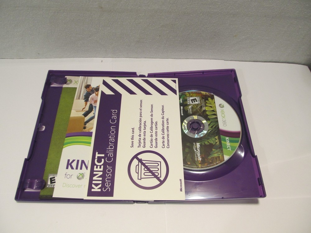 Microsoft Brand XBox 360 KINECT Adventures game