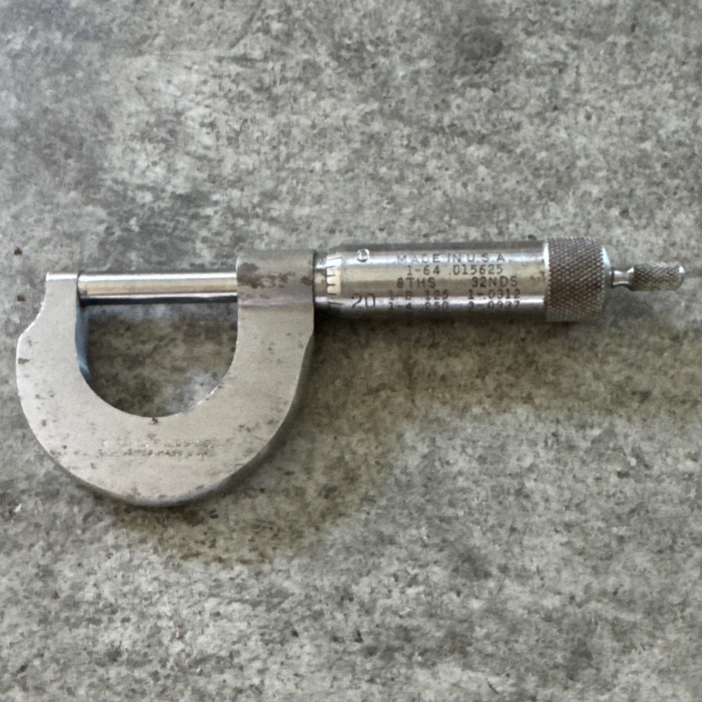 Miller falls Micrometer Caliper in Starrett Box
