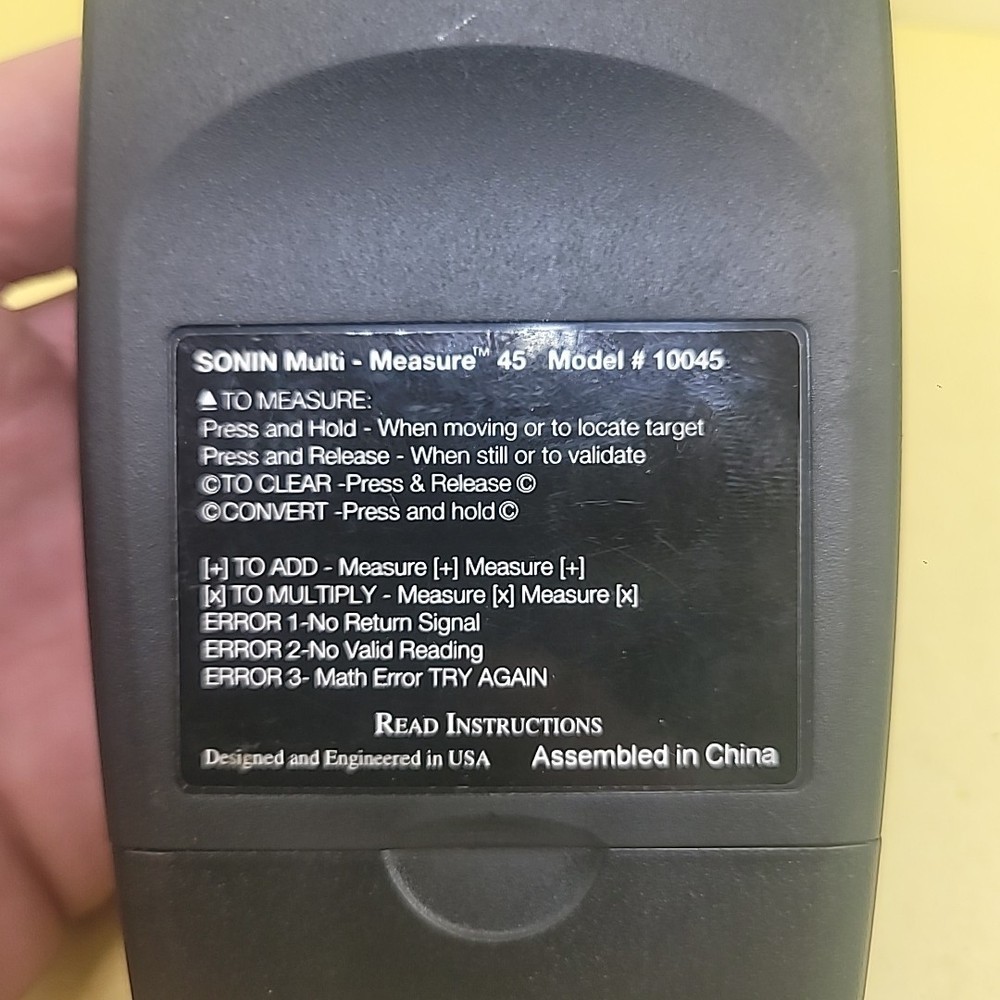 Sonin 45 Multi Measure Model # 10045* used nice working