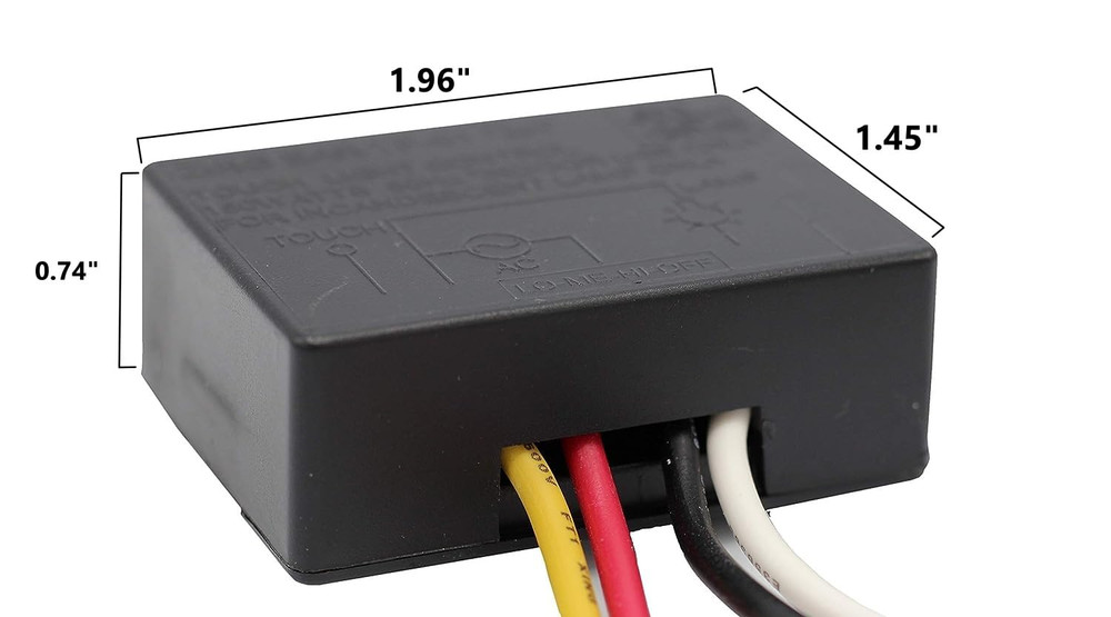 TP-01-3 Way Touch Sensor Dimmer, Touch Lamp Repair Kit Control Module, Replaceme
