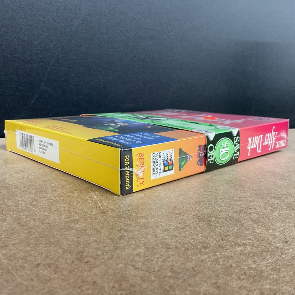Berkeley Systems More After Dark Version 1.0 For Windows Factory Sealed