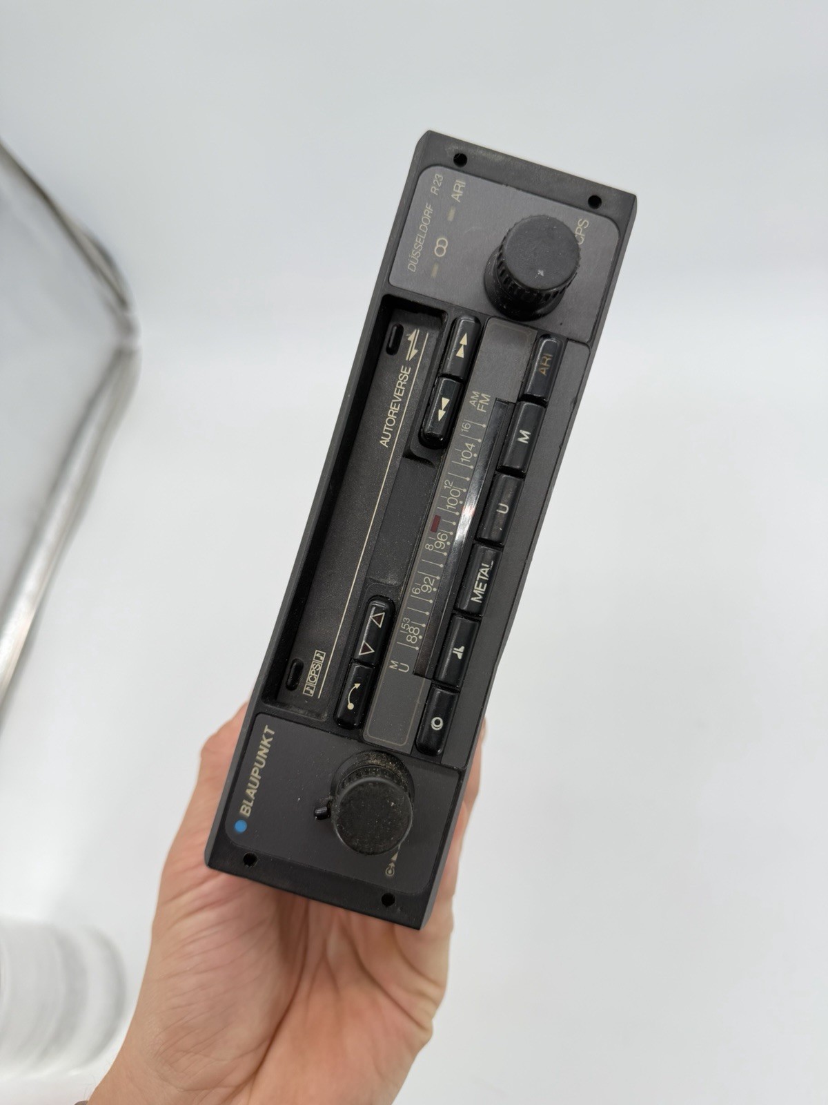 Vintage Blaupunkt Dusseldorf R23 Porsche Mercedes BMW VW Audi Car Radio Untested